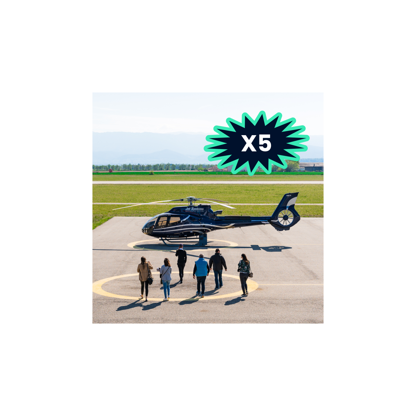 Baptêmes de l'air (5 Places)