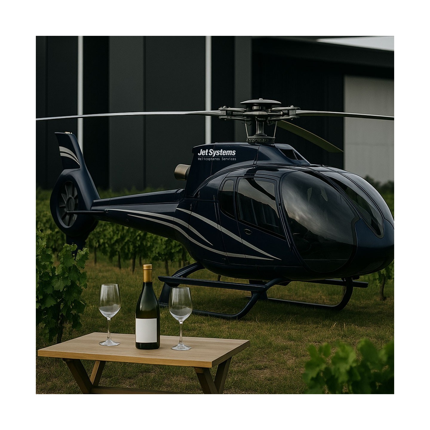 Vol œnotourisme – Package Expert Hermitage hélicoptère + dégustation