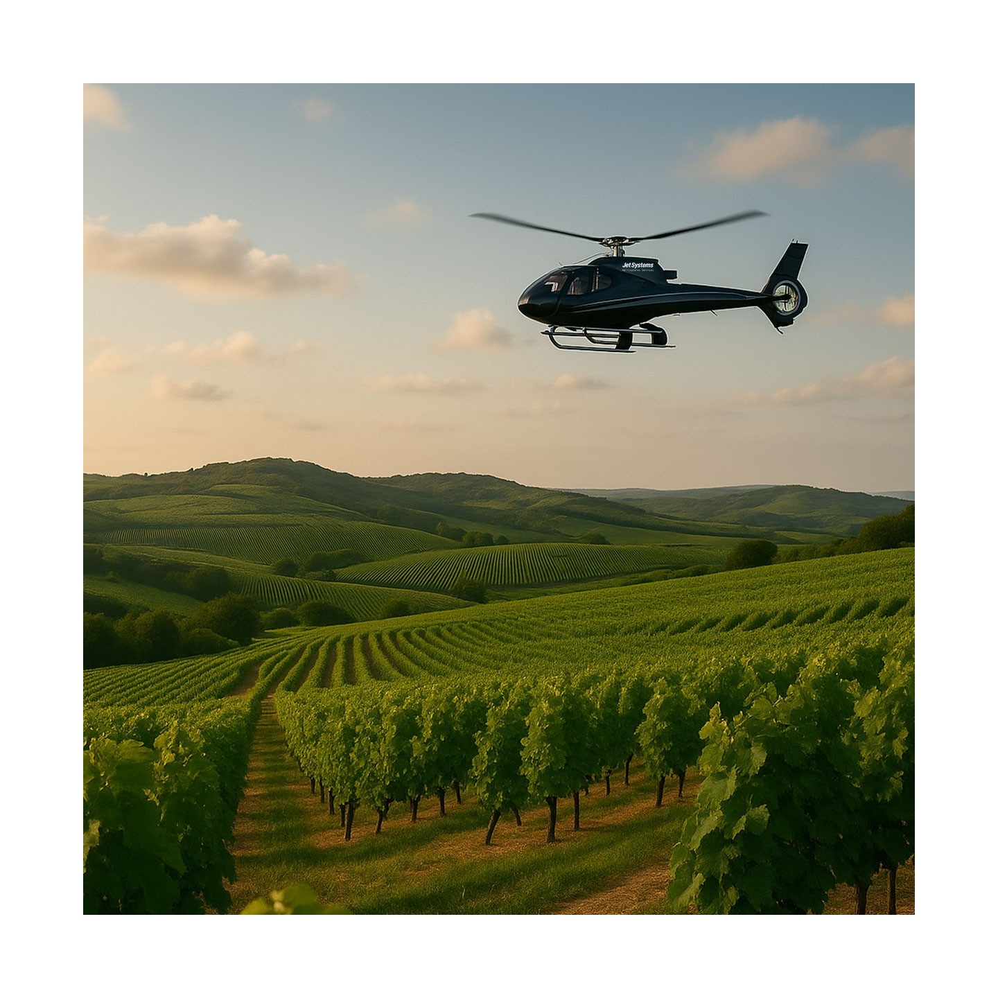 Expérience Grand Cru – Vol hélicoptère + sommelier privé Hermitage