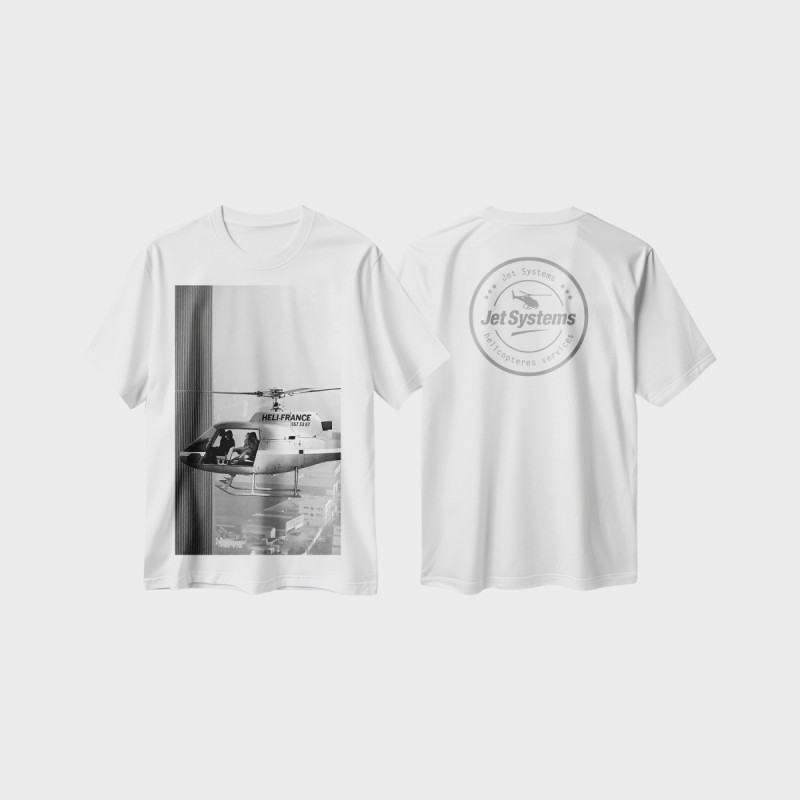 Retro Playboy White T-shirt, Hélifrance | JetBooking