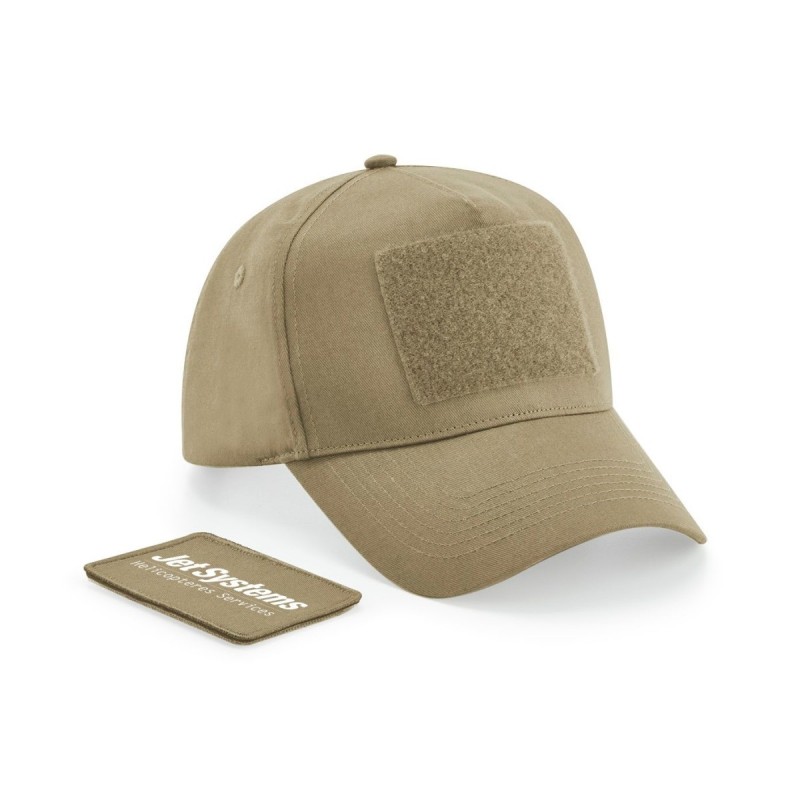 Beige Velcro-Strap Cap, Desert Style | JetBooking