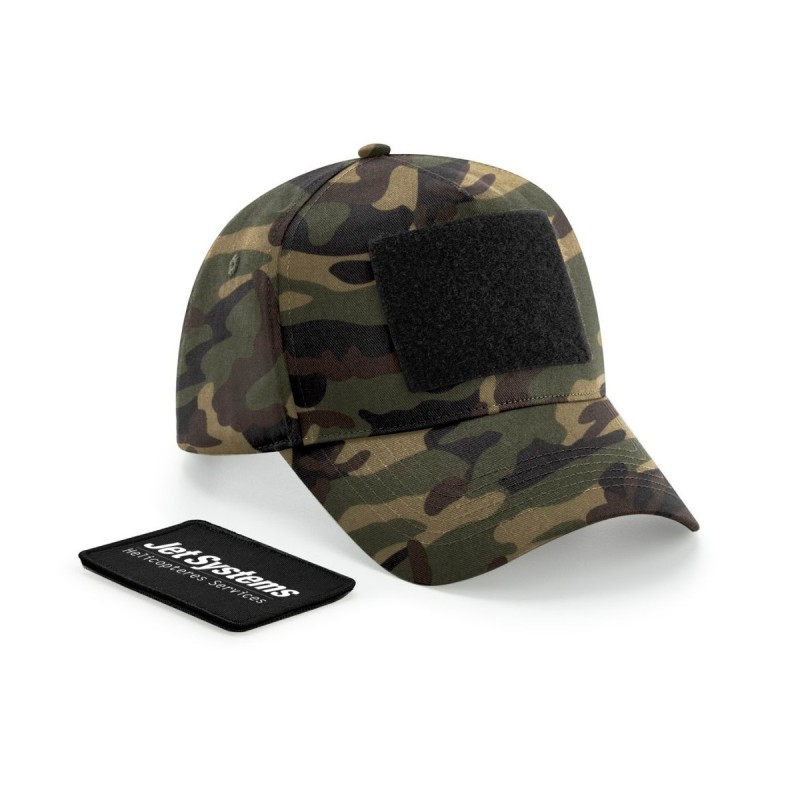 Camouflage Velcro Patch Cap, Tactical | JetBooking