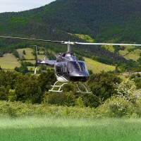 Helicopter flights in Issoire